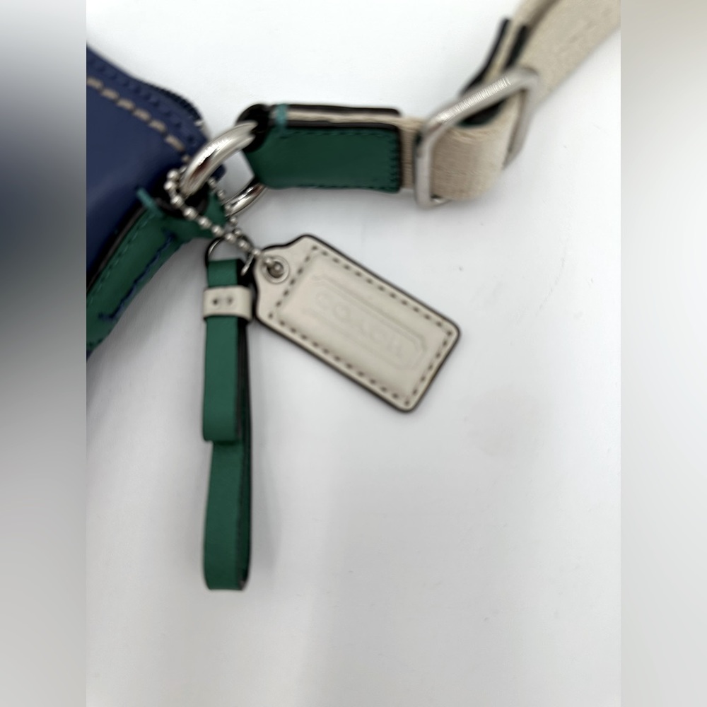 Coach Park Colorblock Swingpack Crossbody Bag with matching card/key holder. - Picture 3 of 15